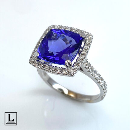 Anello Tanzanite